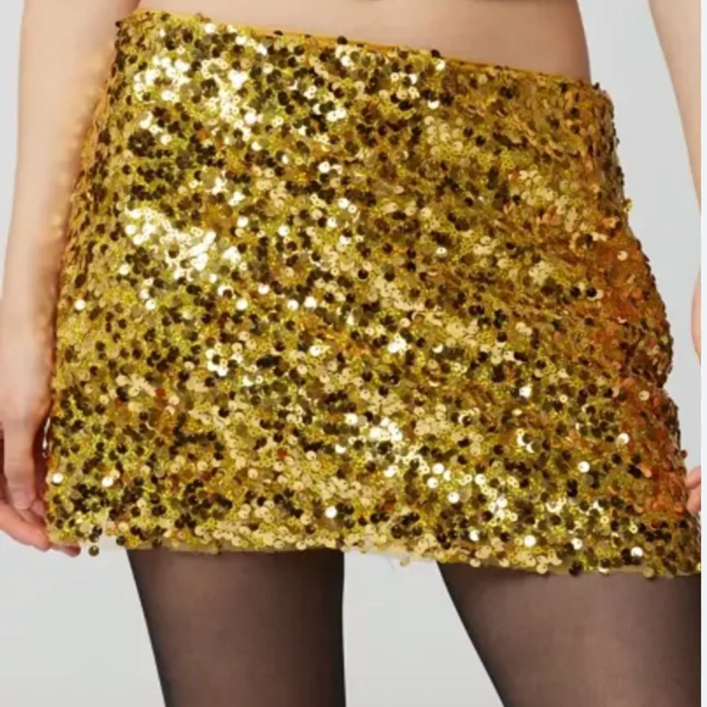 BNWT URBAN OUTFİTTERS SEQUİN SKİRTS - Picture 3 of 3